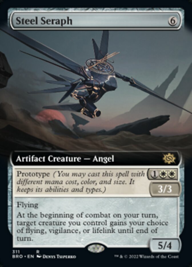 Steel Seraph (Extended Art) [The Brothers' War] | GrognardGamesBatavia