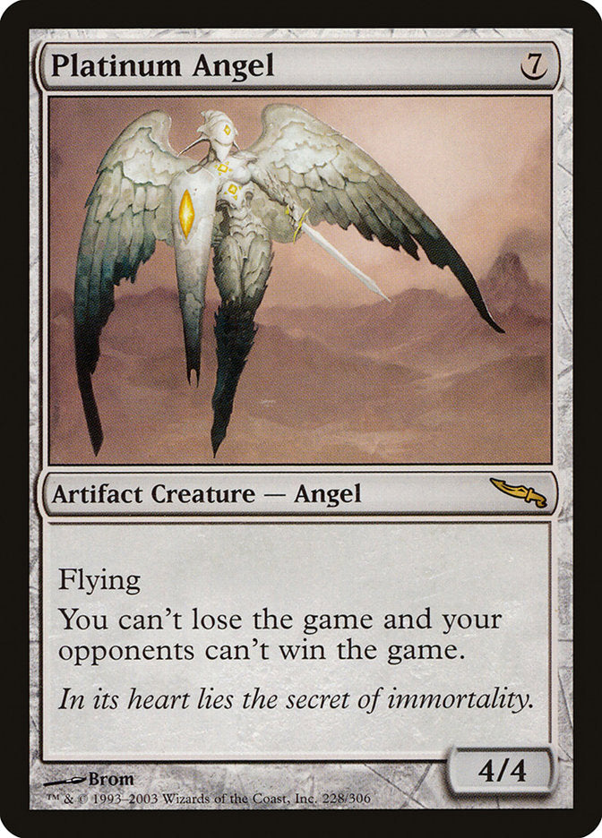 Platinum Angel [Mirrodin] | GrognardGamesBatavia