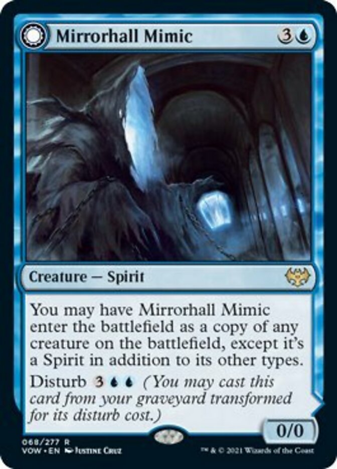 Mirrorhall Mimic // Ghastly Mimicry [Innistrad: Crimson Vow] | GrognardGamesBatavia