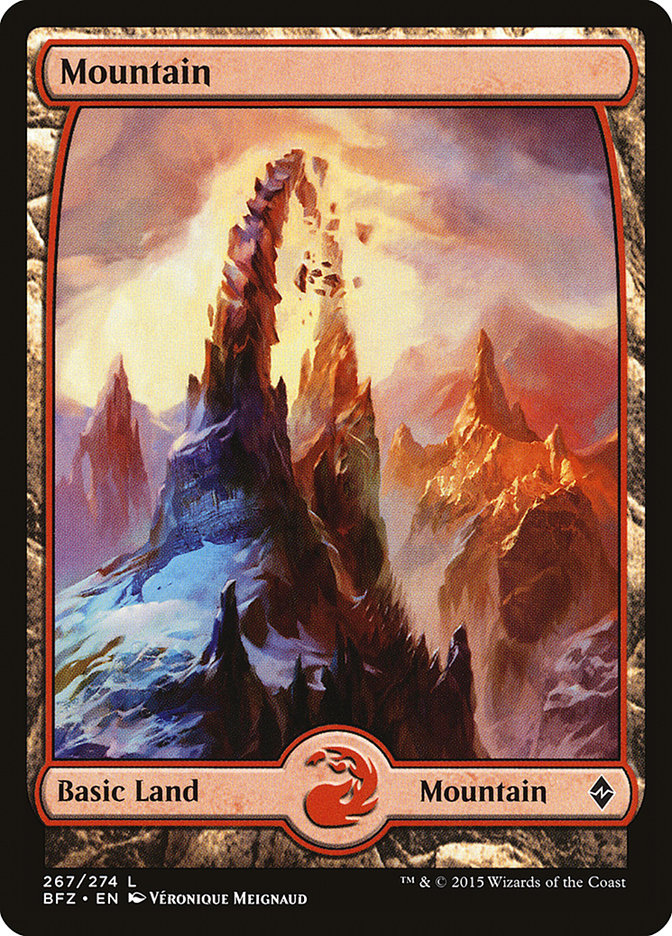 Mountain (267) [Battle for Zendikar] | GrognardGamesBatavia