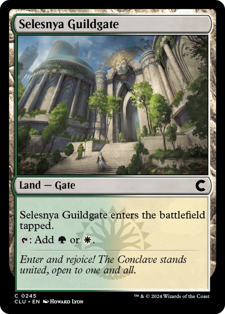 Selesnya Guildgate [Ravnica: Clue Edition] | GrognardGamesBatavia