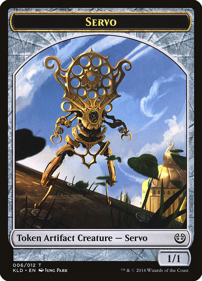 Servo Token (006/012) [Kaladesh Tokens] | GrognardGamesBatavia