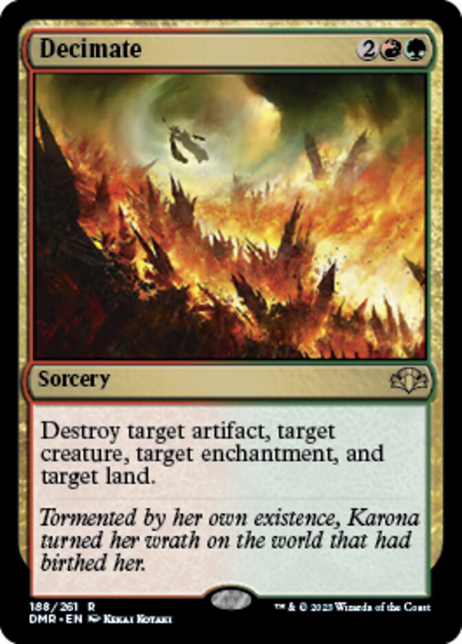 Decimate [Dominaria Remastered] | GrognardGamesBatavia