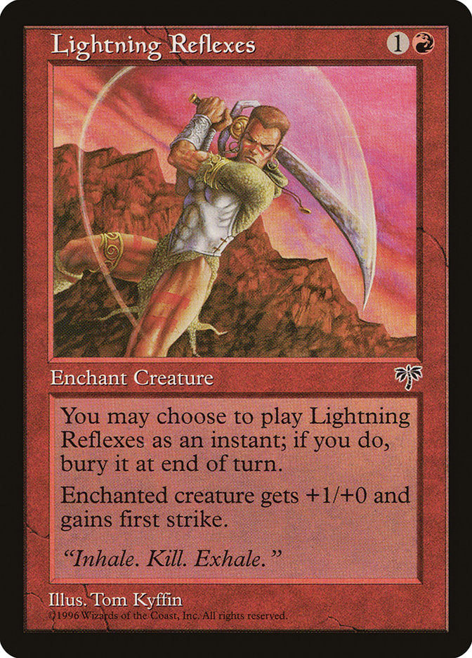 Lightning Reflexes [Mirage] | GrognardGamesBatavia