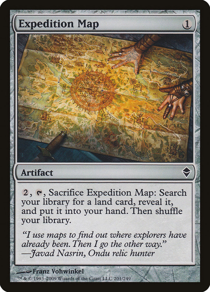 Expedition Map [Zendikar] | GrognardGamesBatavia