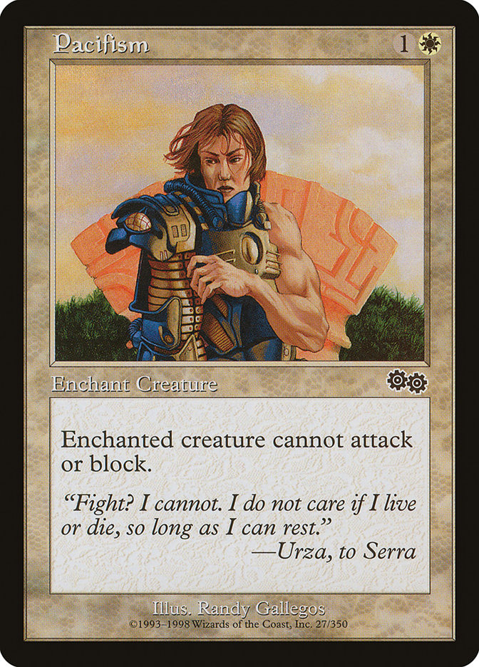 Pacifism [Urza's Saga] | GrognardGamesBatavia