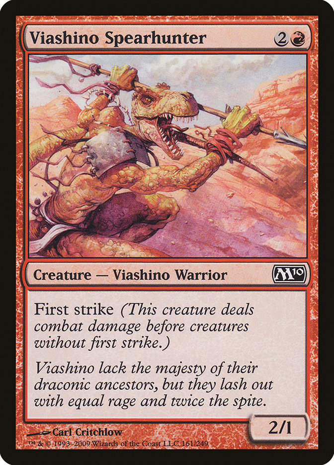 Viashino Spearhunter [Magic 2010] | GrognardGamesBatavia