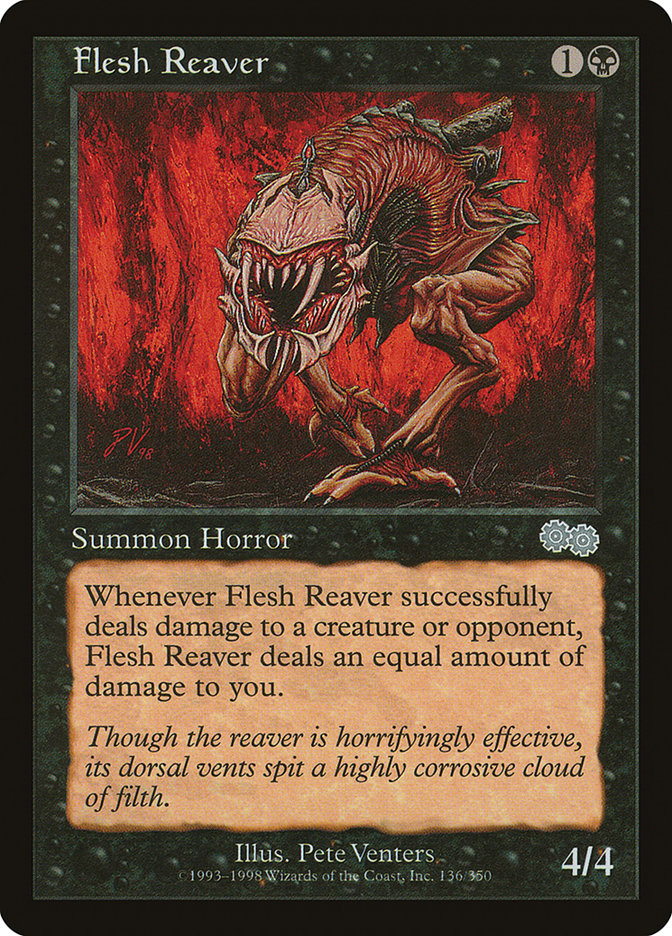 Flesh Reaver [Urza's Saga] | GrognardGamesBatavia