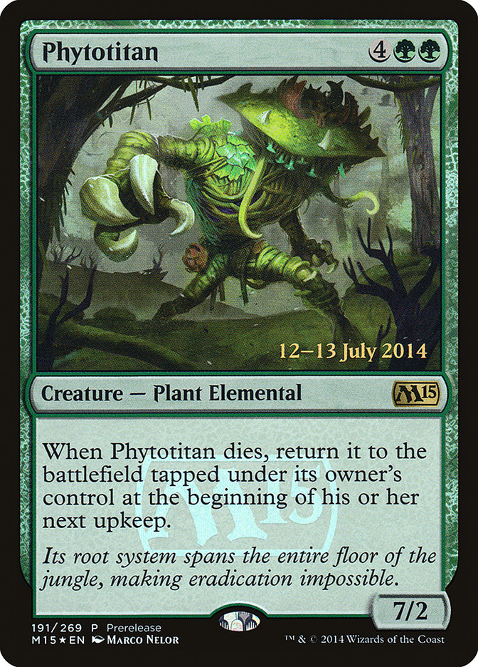 Phytotitan [Magic 2015 Prerelease Promos] | GrognardGamesBatavia