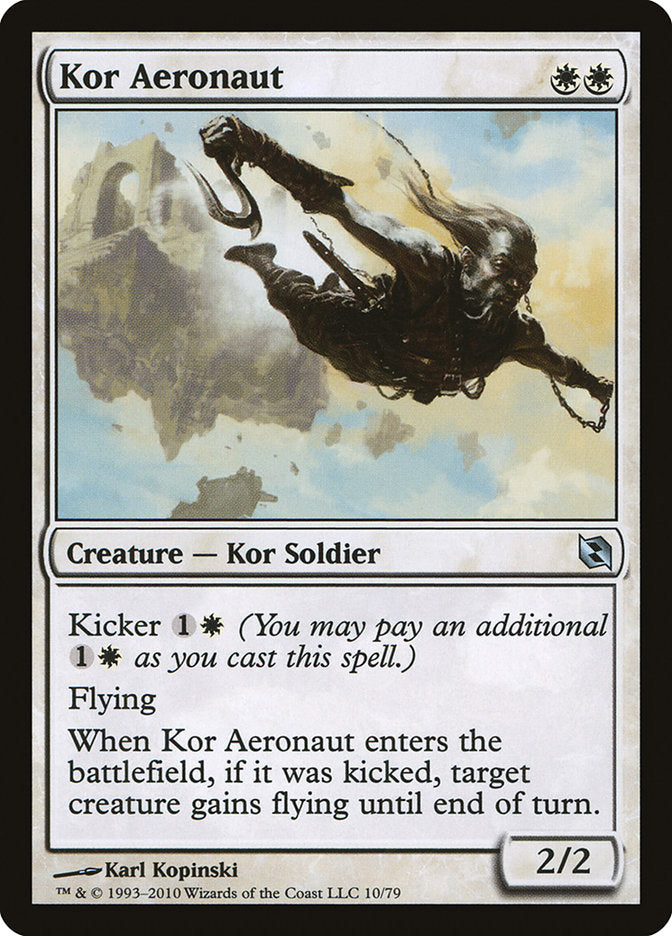 Kor Aeronaut [Duel Decks: Elspeth vs. Tezzeret] | GrognardGamesBatavia