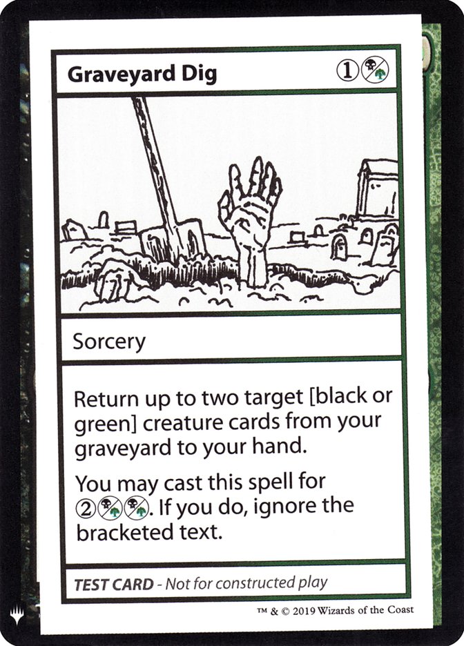 Graveyard Dig [Mystery Booster Playtest Cards] | GrognardGamesBatavia