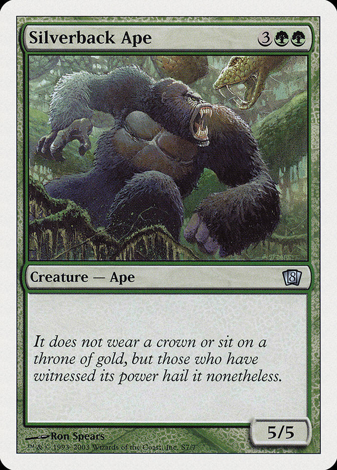 Silverback Ape [Eighth Edition] | GrognardGamesBatavia