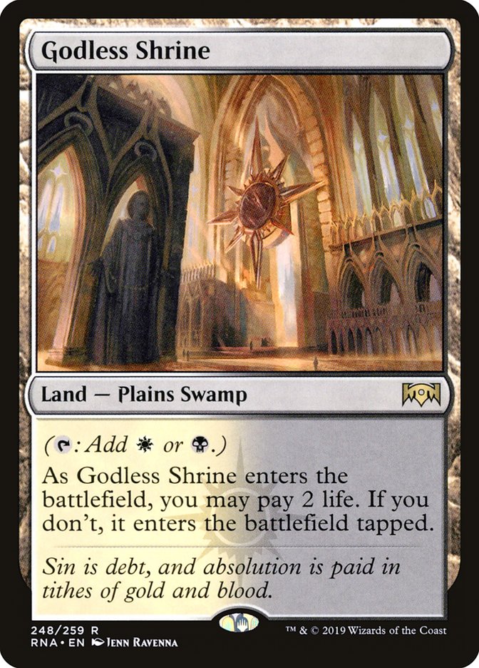 Godless Shrine [Ravnica Allegiance] | GrognardGamesBatavia