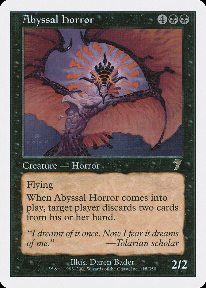 Abyssal Horror [Seventh Edition] | GrognardGamesBatavia