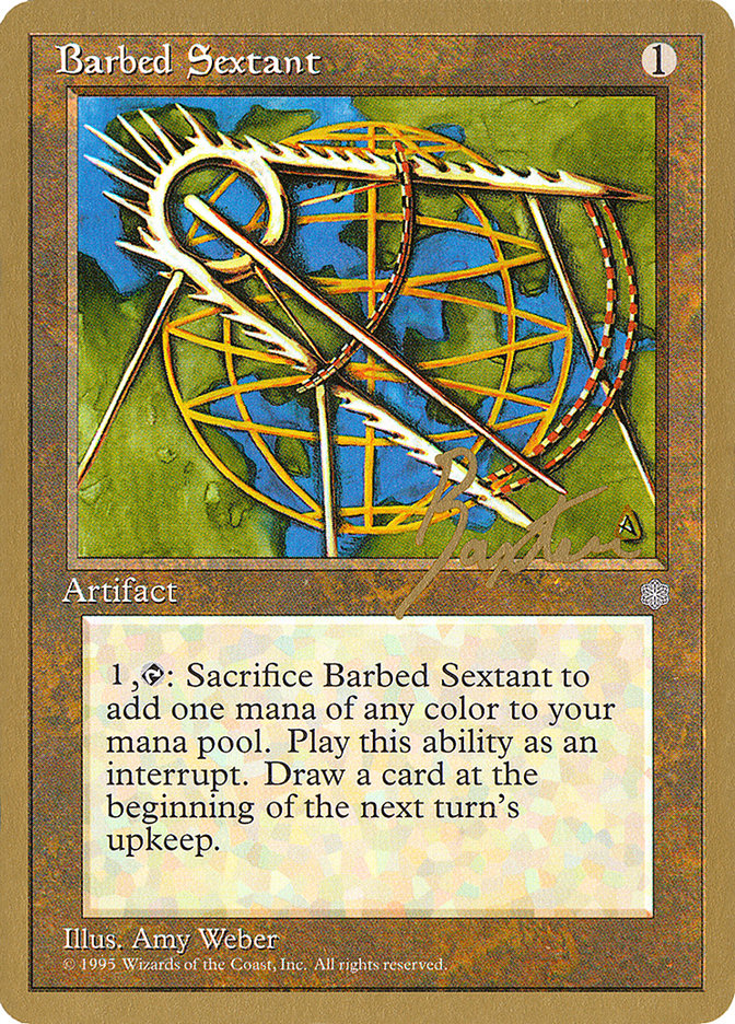 Barbed Sextant (George Baxter) [Pro Tour Collector Set] | GrognardGamesBatavia