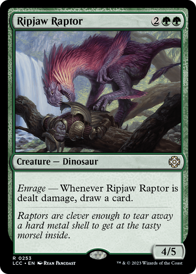 Ripjaw Raptor [The Lost Caverns of Ixalan Commander] | GrognardGamesBatavia