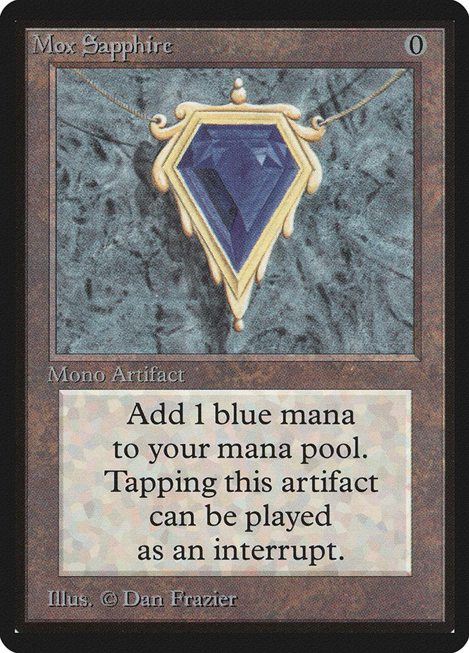 Mox Sapphire [Beta Edition] | GrognardGamesBatavia