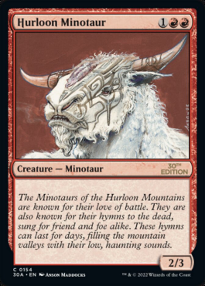 Hurloon Minotaur [30th Anniversary Edition] | GrognardGamesBatavia