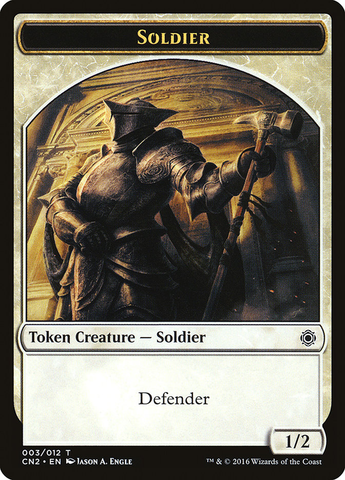 Soldier Token (003/012) [Conspiracy: Take the Crown Tokens] | GrognardGamesBatavia