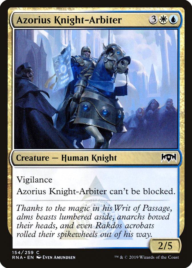Azorius Knight-Arbiter [Ravnica Allegiance] | GrognardGamesBatavia