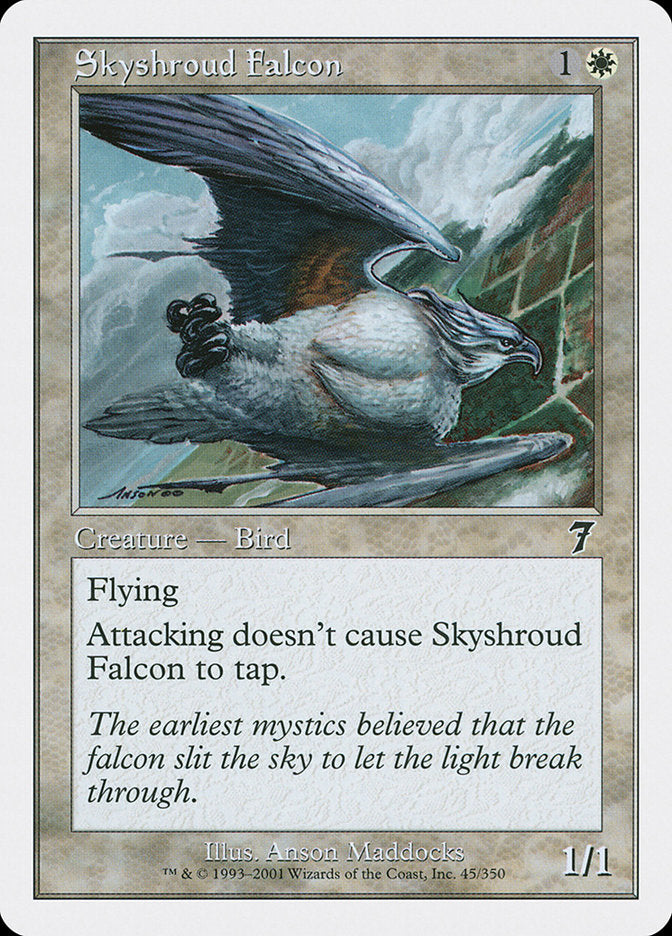 Skyshroud Falcon [Seventh Edition] | GrognardGamesBatavia