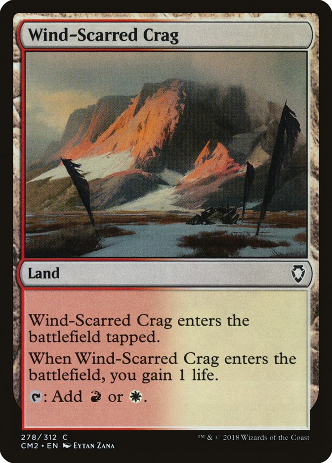 Wind-Scarred Crag [Commander Anthology Volume II] | GrognardGamesBatavia