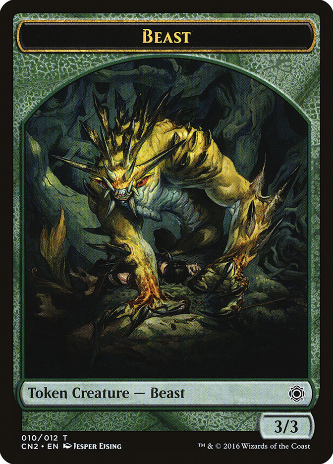 Beast Token [Conspiracy: Take the Crown Tokens] | GrognardGamesBatavia