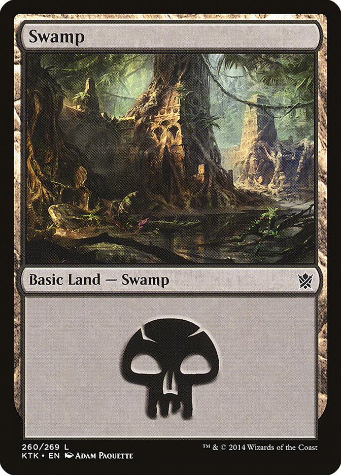 Swamp (260) [Khans of Tarkir] | GrognardGamesBatavia