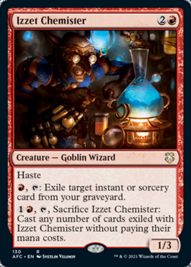 Izzet Chemister [Dungeons & Dragons: Adventures in the Forgotten Realms Commander] | GrognardGamesBatavia