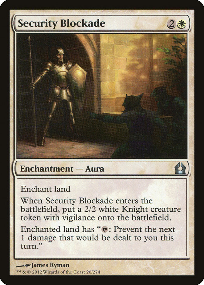 Security Blockade [Return to Ravnica] | GrognardGamesBatavia