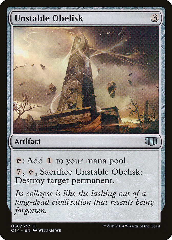 Unstable Obelisk [Commander 2014] | GrognardGamesBatavia
