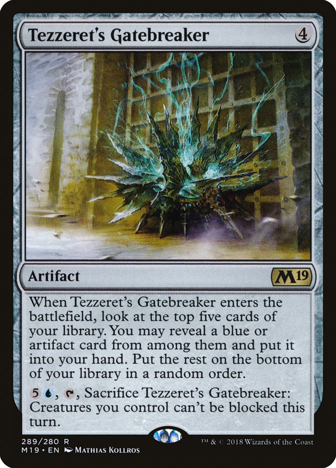 Tezzeret's Gatebreaker [Core Set 2019] | GrognardGamesBatavia