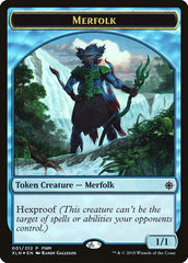 Merfolk // Treasure Double-Sided Token [Friday Night Magic 2018] | GrognardGamesBatavia