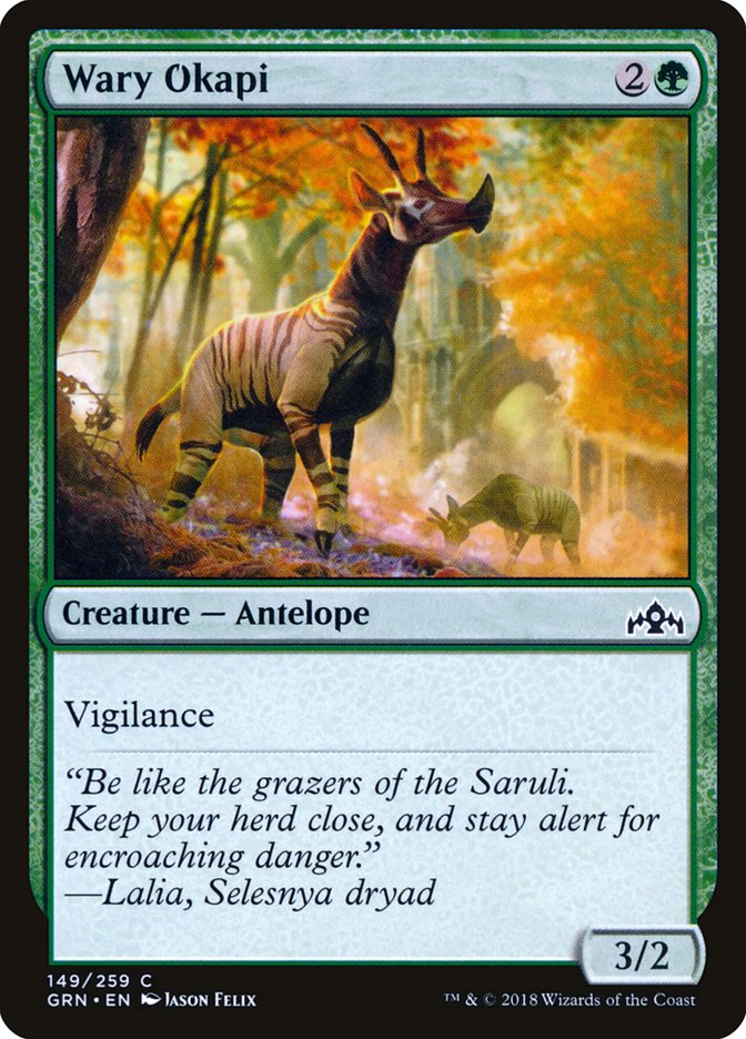 Wary Okapi [Guilds of Ravnica] | GrognardGamesBatavia