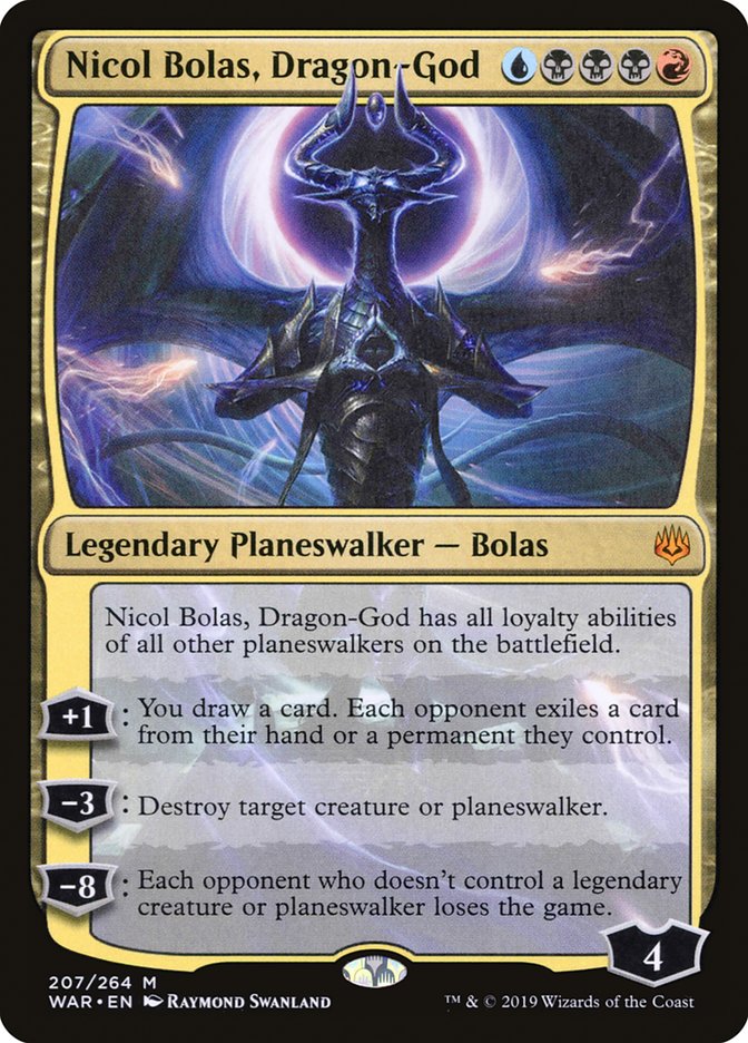 Nicol Bolas, Dragon-God [War of the Spark] | GrognardGamesBatavia