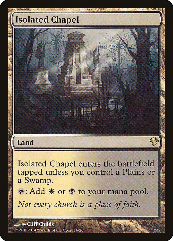 Isolated Chapel [Modern Event Deck 2014] | GrognardGamesBatavia