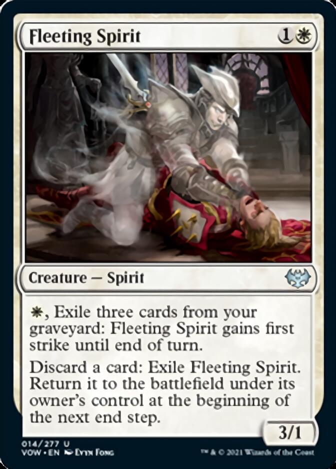 Fleeting Spirit [Innistrad: Crimson Vow] | GrognardGamesBatavia