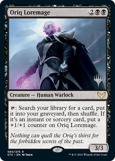 Oriq Loremage (Promo Pack) [Strixhaven: School of Mages Promos] | GrognardGamesBatavia