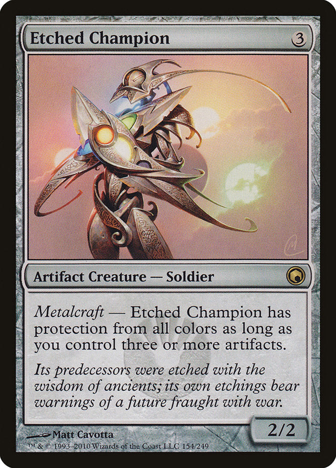 Etched Champion [Scars of Mirrodin] | GrognardGamesBatavia