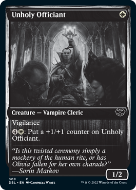 Unholy Officiant [Innistrad: Double Feature] | GrognardGamesBatavia