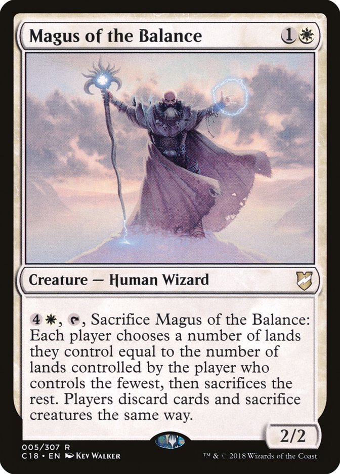Magus of the Balance [Commander 2018] | GrognardGamesBatavia