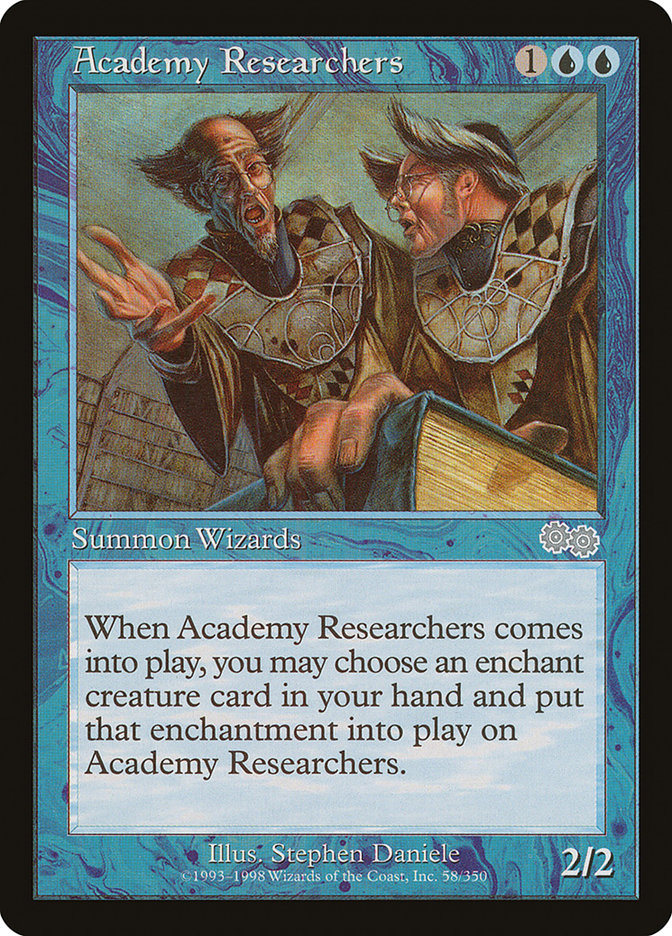 Academy Researchers [Urza's Saga] | GrognardGamesBatavia