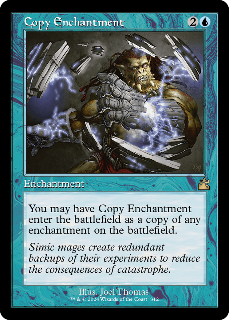 Copy Enchantment (Retro Frame) [Ravnica Remastered] | GrognardGamesBatavia