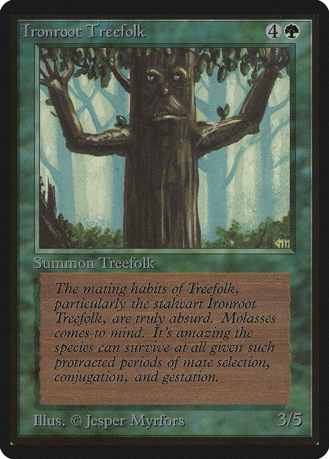 Ironroot Treefolk [Beta Edition] | GrognardGamesBatavia