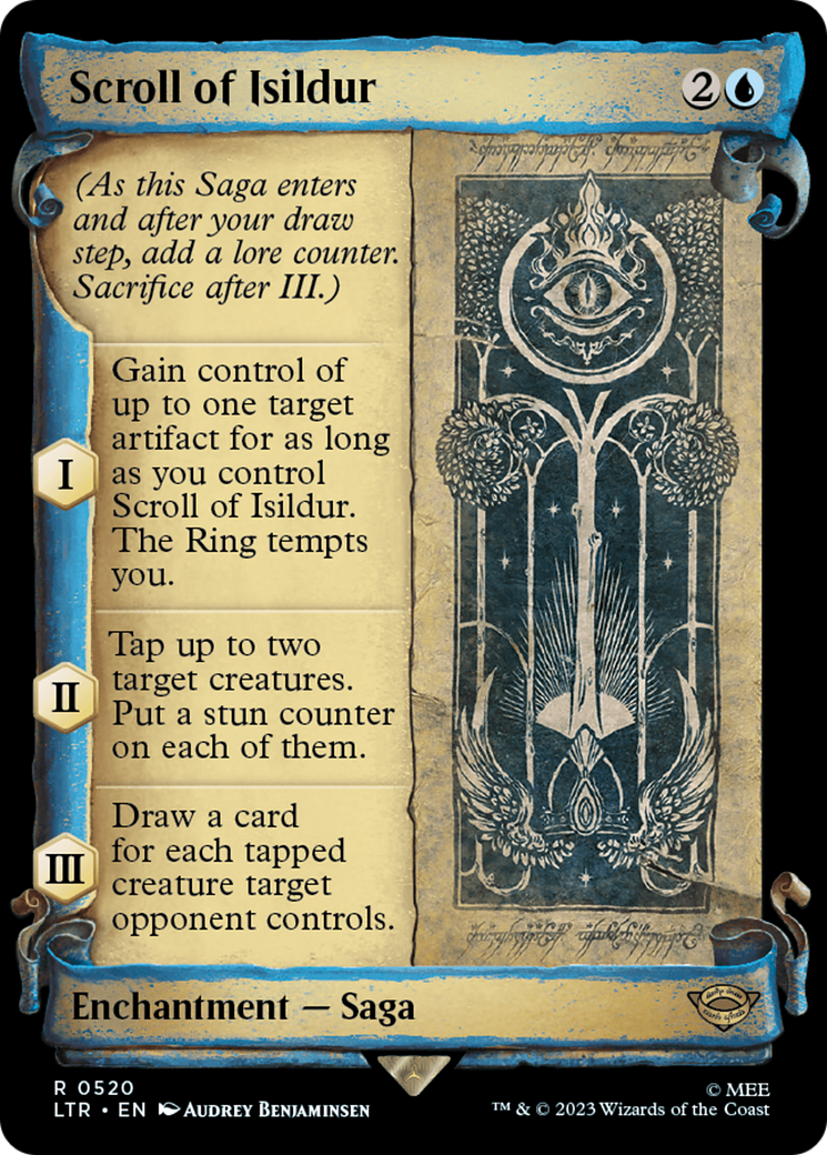 Scroll of Isildur [The Lord of the Rings: Tales of Middle-Earth Showcase Scrolls] | GrognardGamesBatavia