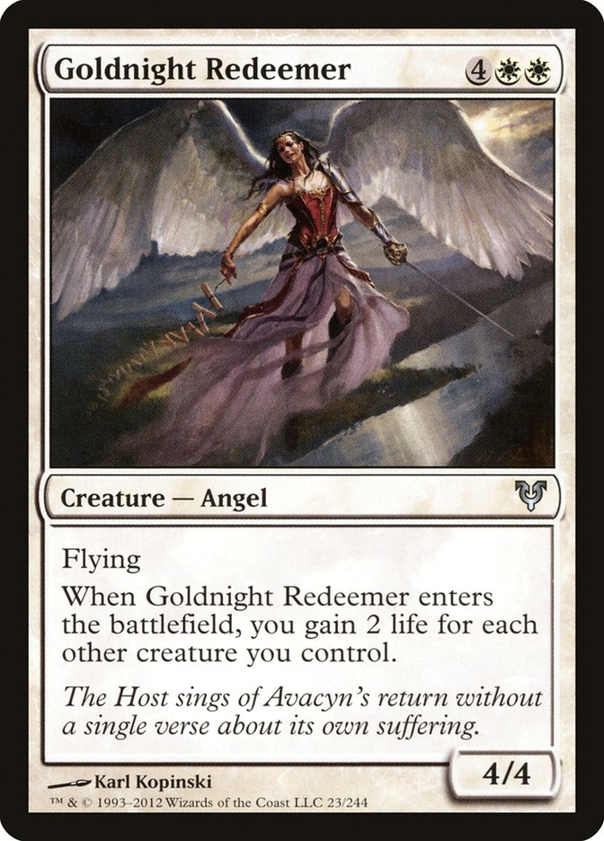 Goldnight Redeemer [Avacyn Restored] | GrognardGamesBatavia