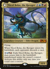 Nicol Bolas, the Ravager // Nicol Bolas, the Arisen [Core Set 2019] | GrognardGamesBatavia