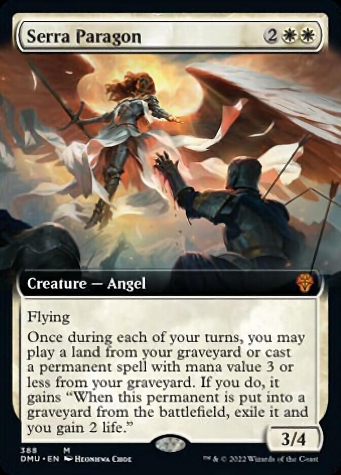 Serra Paragon (Extended Art) [Dominaria United] | GrognardGamesBatavia