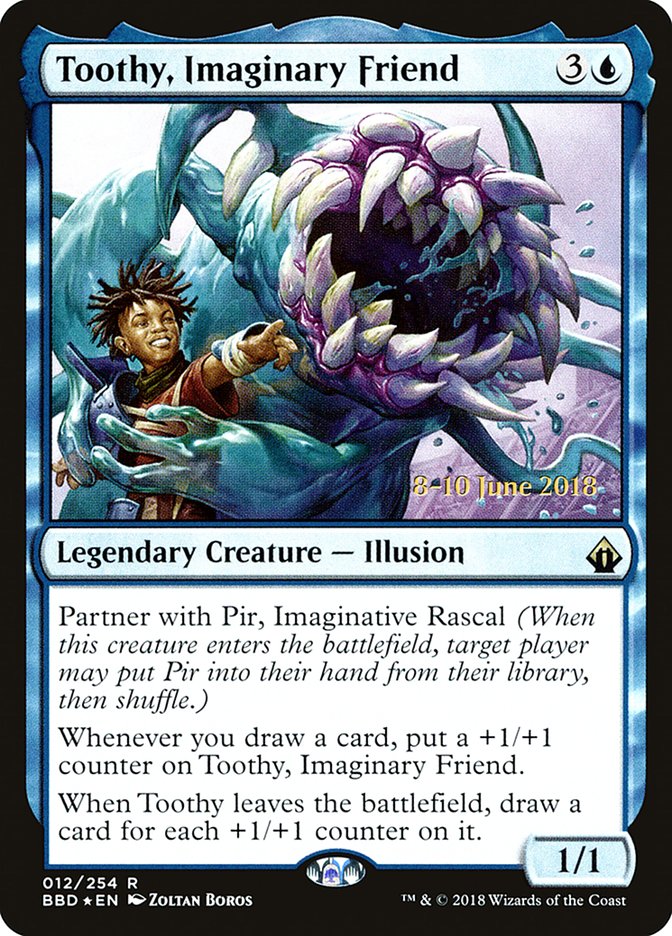 Toothy, Imaginary Friend [Battlebond Prerelease Promos] | GrognardGamesBatavia