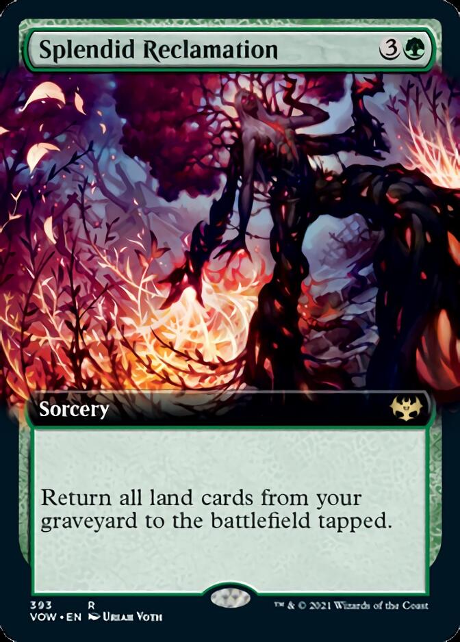 Splendid Reclamation (Extended Art) [Innistrad: Crimson Vow] | GrognardGamesBatavia